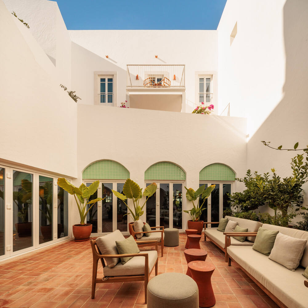 Palácio de Tavira, Algarve - hotel in the historic centre of Tavira, architecture by Fragmentos, technology installation by iHome